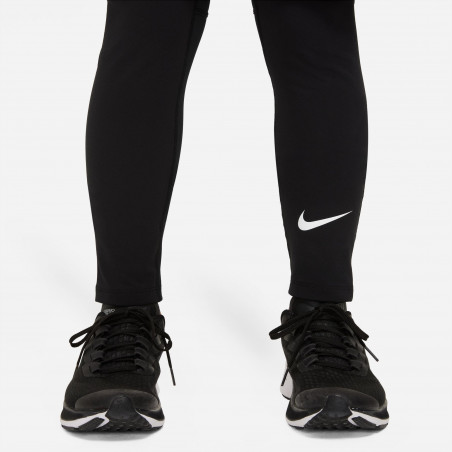 Legging junior Nike Pro noir blanc