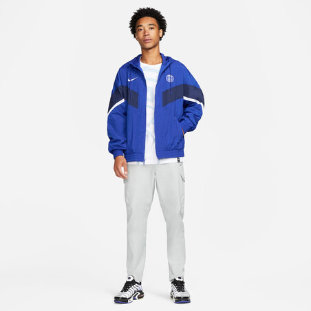 Veste survêtement PSG Anthem woven bleu 2022/23