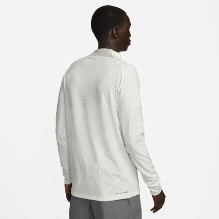 Sweat zippé Tottenham Strike Elite blanc 2022/23