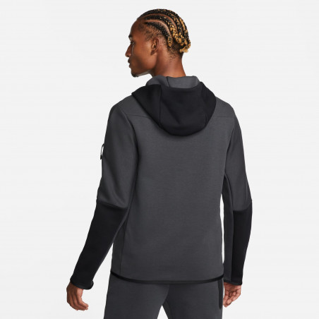 Veste survêtement Nike Tech Fleece gris or