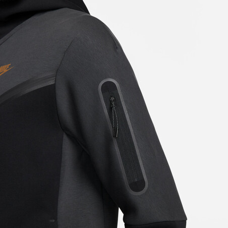 Veste survêtement Nike Tech Fleece gris or