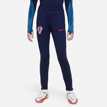 Pantalon survêtement junior Croatie Strike bleu 2022