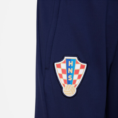 Pantalon survêtement junior Croatie Strike bleu 2022