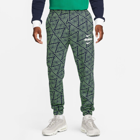 Pantalon survêtement Nigeria GFA Fleece noir vert 2022