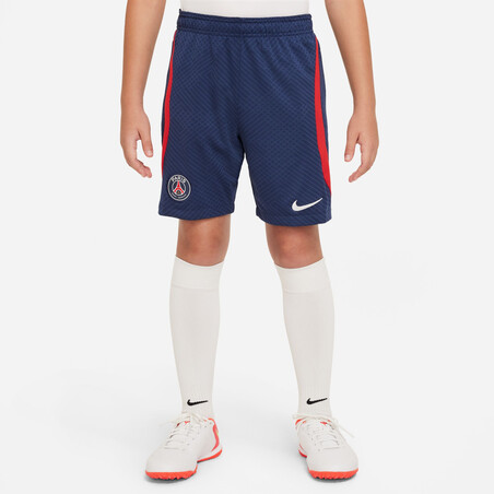 Short junior PSG Strike bleu rouge 2022/23