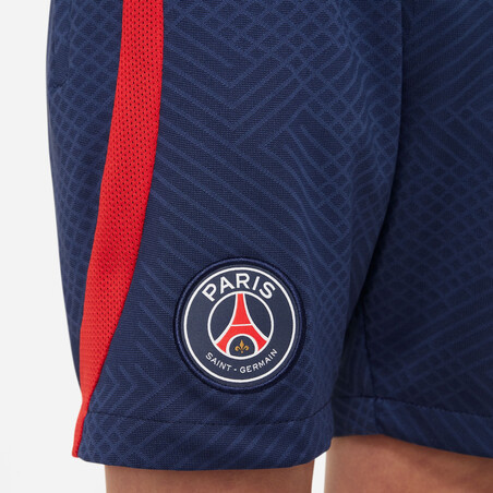 Short junior PSG Strike bleu rouge 2022/23