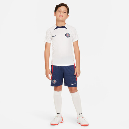 Short junior PSG Strike bleu rouge 2022/23