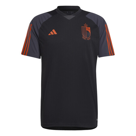 Maillot entraînement Belgique noir rouge 2022