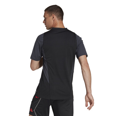 Maillot entraînement Belgique noir rouge 2022
