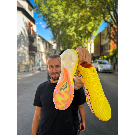 Nike Air Zoom Mercurial Vapor 15 Elite FG jaune