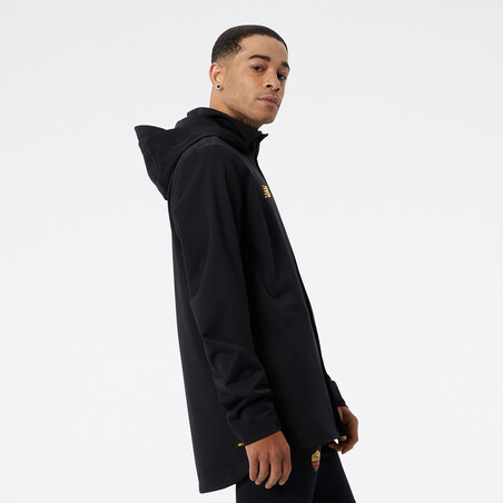Veste survêtement AS Roma Tech noir jaune 2022/23