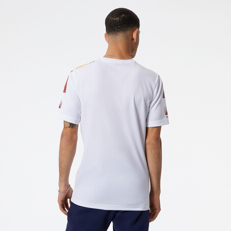 Maillot avant match AS Roma blanc 2022/23