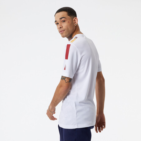 Maillot avant match AS Roma blanc 2022/23