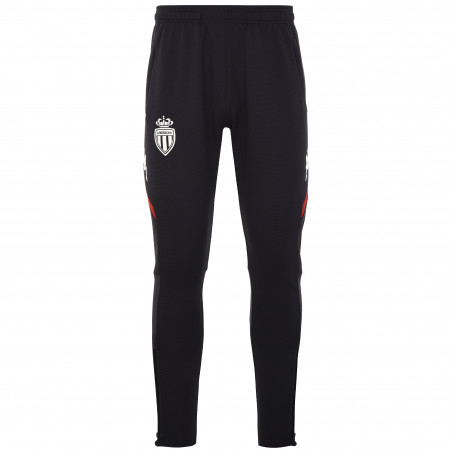 Pantalon survêtement AS Monaco noir rouge 2022/23