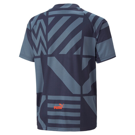 Maillot avant match OM bleu gris 2022/23