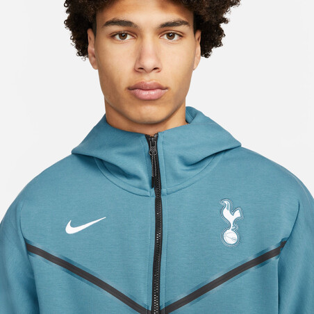 Veste survêtement Tottenham TechFleece bleu 2022/23