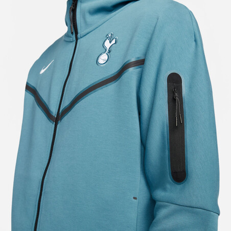 Veste survêtement Tottenham TechFleece bleu 2022/23