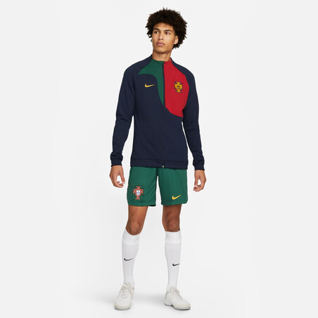 Veste survêtement Portugal Academy vert rouge 2022