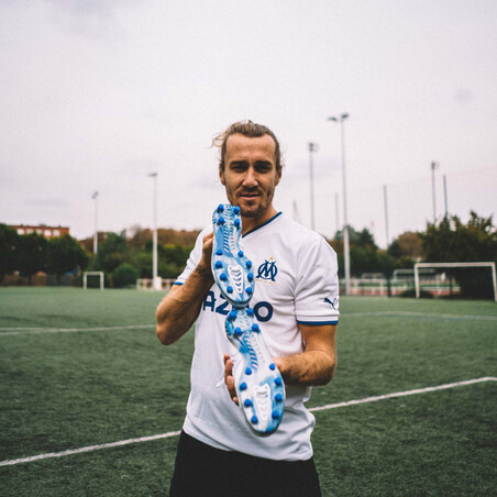 Mizuno Morelia Neo III Japan Elite FG blanc bleu
