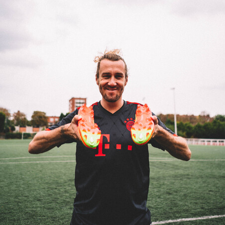 adidas Predator Edge+ montante AG rouge jaune