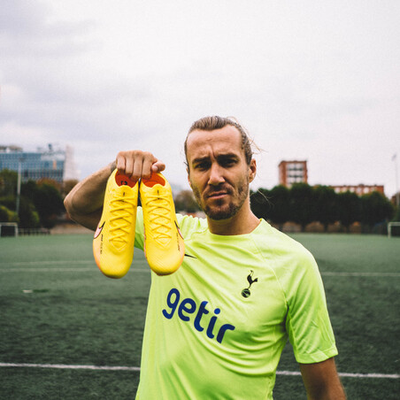 Nike Air Zoom Mercurial Vapor 15 Elite FG jaune1