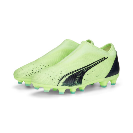 Puma Ultra Match junior FG/AG vert bleu