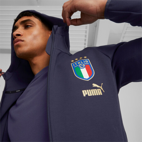 Veste survêtement Italie Casual bleu 2022