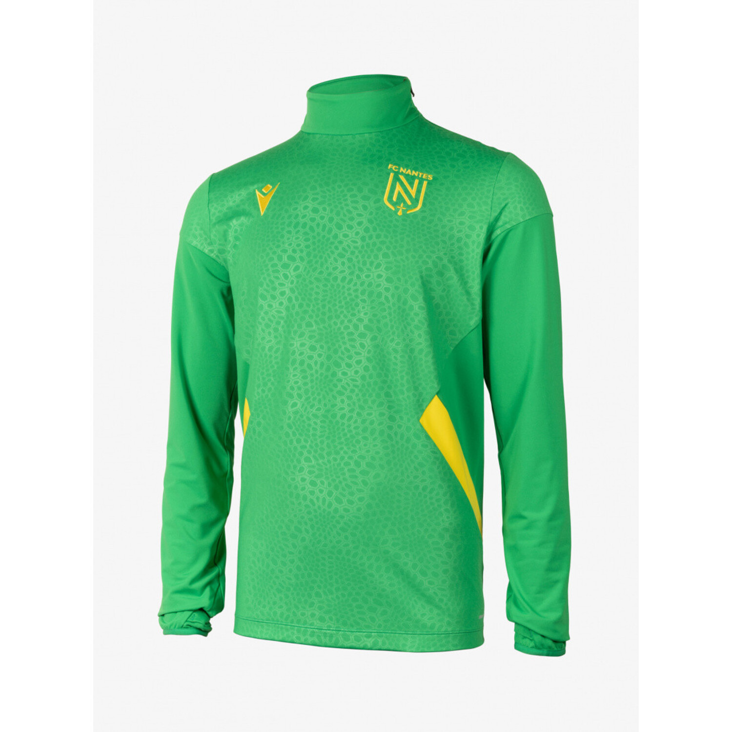 Sweat entraînement FC Nantes vert jaune 2022/23 sur