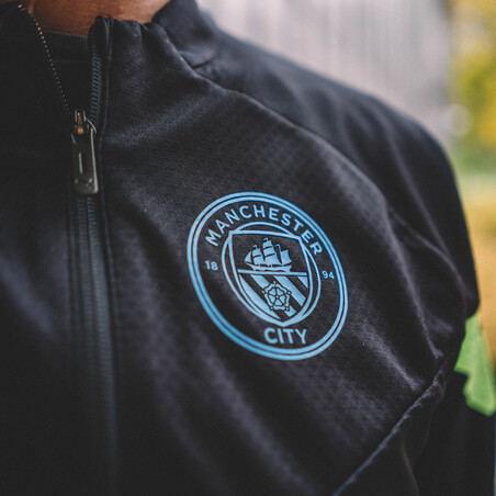 Ensemble survêtement Manchester City noir jaune 2022/23