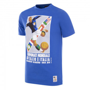T-shirt Copa Coupe du Monde 1934 bleu