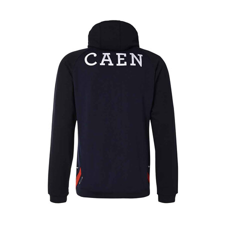 Veste survêtement SM Caen rouge noir 2022/23