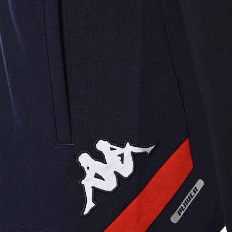 Veste survêtement SM Caen rouge noir 2022/23