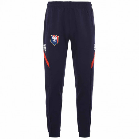 Pantalon survêtement SM Caen bleu rouge 2022/23