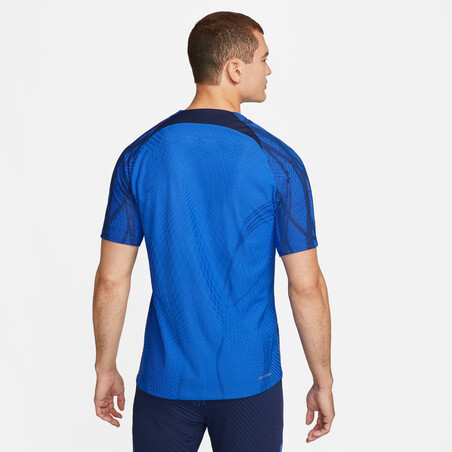 Maillot entraînement Equipe de France Strike Elite bleu or 2022