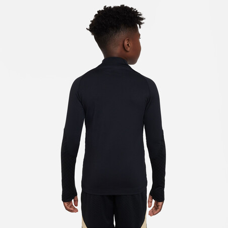 Sweat zippé junior Chelsea Strike noir or 2022/23