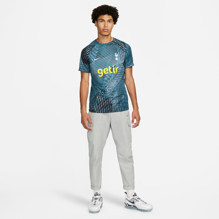 Maillot avant match Tottenham gris bleu 2022/23