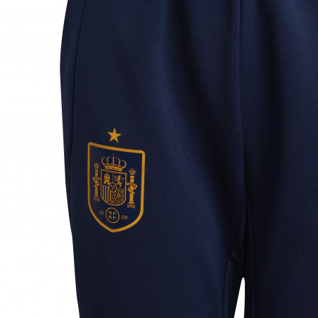 Pantalon survêtement junior Espagne bleu jaune 2022