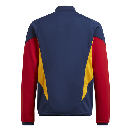 Sweat zippé junior Espagne bleu rouge 2022