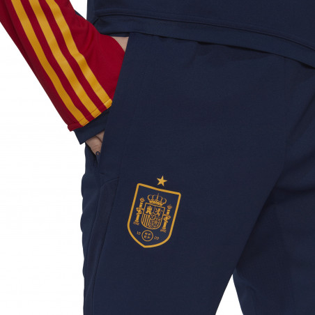 Pantalon survêtement Espagne bleu jaune 2022