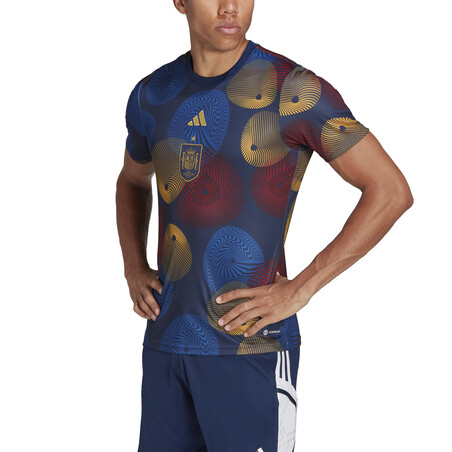 Maillot avant match Espagne graphic 2022