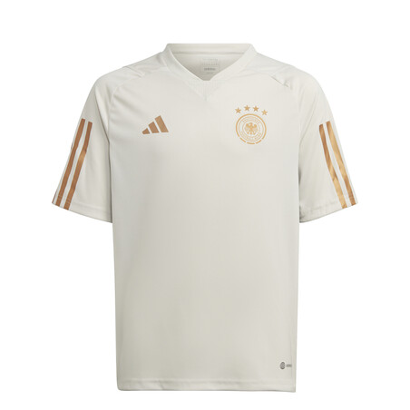 Maillot entraînement junior Allemagne blanc or 2022