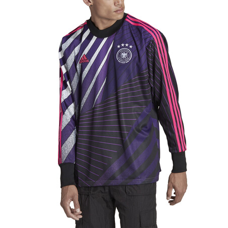 Maillot gardien Allemagne Icon noir violet 2022