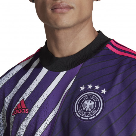 Maillot gardien Allemagne Icon noir violet 2022