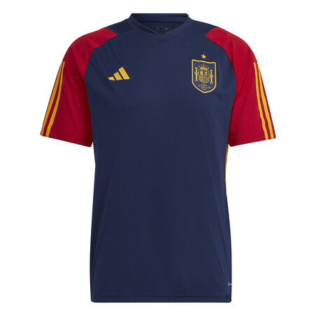 Maillot entraînement Espagne bleu rouge 2022