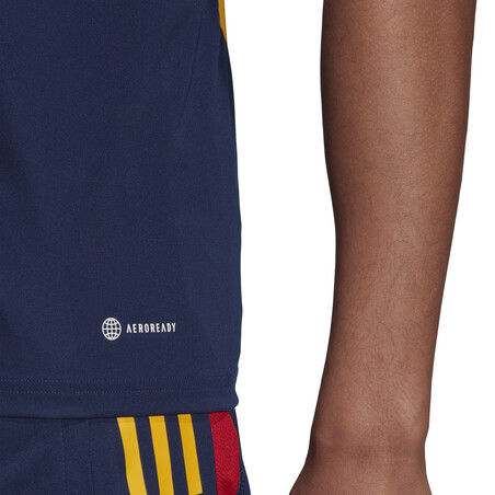 Maillot entraînement Espagne bleu rouge 2022
