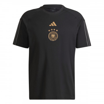 T-shirt Allemagne noir or 2022