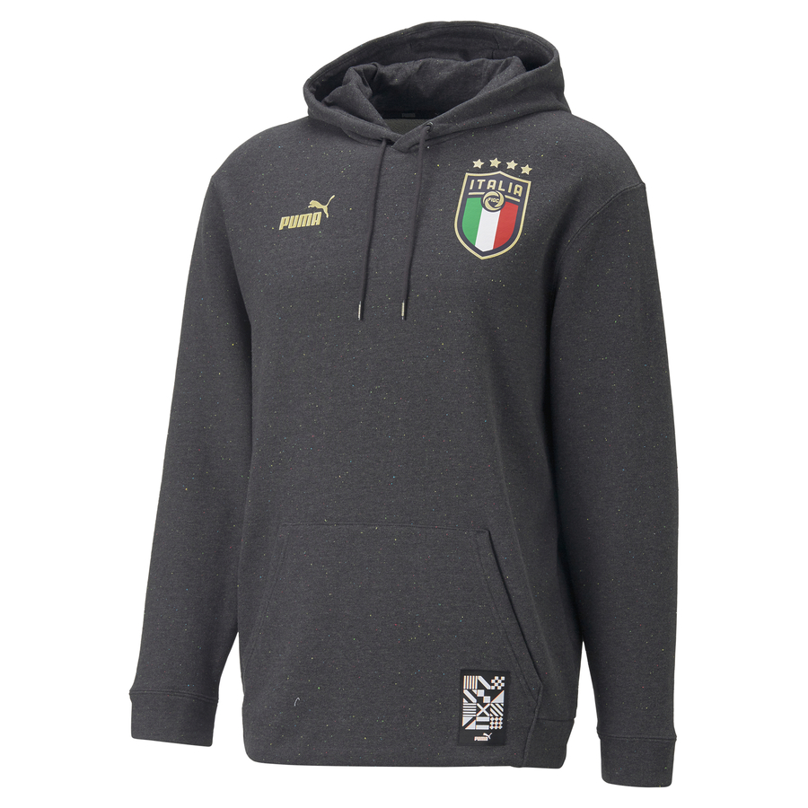 Sweat à capuche Italie Culture gris 2022