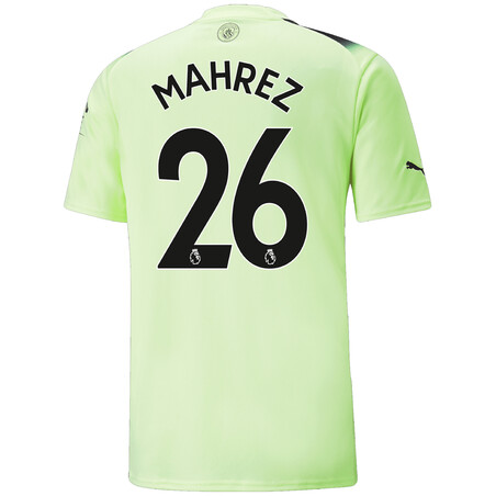 Maillot Mahrez Manchester City third 2022/23