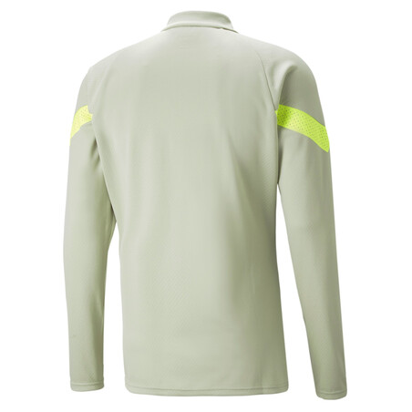 Sweat zippé Milan AC vert jaune 2022/23