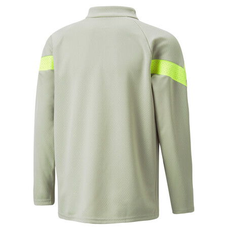 Sweat zippé junior Milan AC vert jaune 2022/23